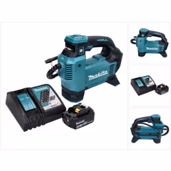 Contenu de la livraison: - 1x Makita DMP 181 Z Compresseur à batterie - 1x adaptateur pour matelas pneumatique ( TE00000333 ) ...