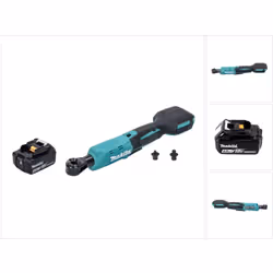Contenu de la livraison: - 1x Makita DWR 180 Visseuse à cliquet sans fil - 1x Makita BL 1840 B 18 V 4,0 Ah batterie ( 197265- ...