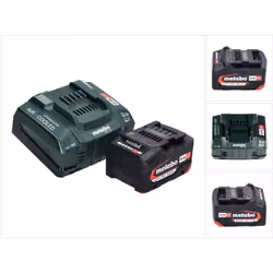 Contenu du paquet: - 1x Batterie Metabo Li-Power 4,0 Ah 18 V CAS - 1x Chargeur Metabo ASC 145 Description du produit: La batt ...