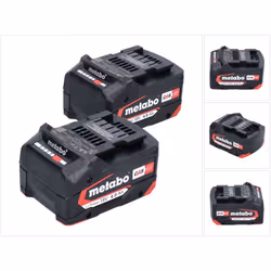 Contenu du paquet: - 2x Batteries Metabo Li-Power 4,0 Ah 18 V CAS Description du produit: La batterie Li-Power de Metabo conv ...