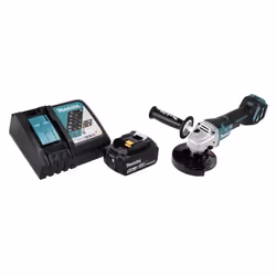 Meuleuse dangle sans fil - Makita - DGA 517 - 18V - Brushless - Batterie 50 Ah - Chargeur inclus