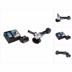 Contenu de la livraison: - 1x Makita DGA 517 meuleuse d'angle sans fil - 1x Makita disque à ébarber 125 mm (A-80656) - 1x out ...
