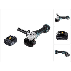 Dga 517 F1 Meuleuse d'angle sans fil 18 v 125 mm Brushless + 1x batterie 3,0 Ah - sans chargeur - Makita