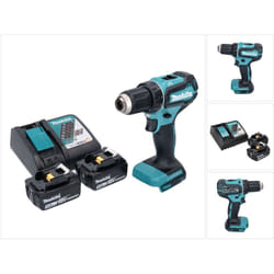 Makita - ddf 485 rt Perceuse-visseuse sans fil 18 v 50 Nm sans balai + 2x Batteries 5,0 Ah + Chargeur