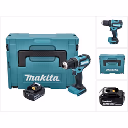 Contenu de la livraison: - 1x Makita DDF 485 Perceuse-visseuse sans fil 18V - 1x Batterie Makita BL 1830 B 18 V 3,0 Ah (19759 ...