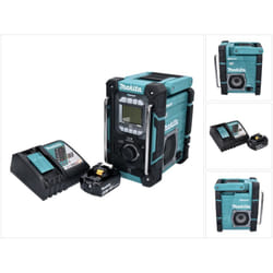 Makita - dmr 301 RM1 Radio de chantier sans fil 12 v maxi - 18 v dab / dab+ / Bluetooth + 1x batterie 4,0 Ah + chargeur