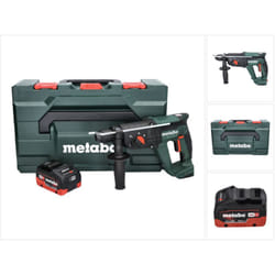 Metabo - kh 18 ltx 24 Marteau combiné sans fil 18 v 2,1 j sds plus + 1x batterie 8,0 Ah + x - sans chargeur