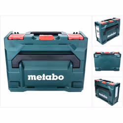 Contenu du paquet: - 1x Coffret Metabo metaBOX 145 (626883000) - 1x Insert universel Description du produit: Le système de co ...