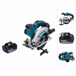 Contenu de la livraison: - 1x Makita DSS 610 scie circulaire à main sans fil - 1x Makita BL 1830 B 18 V 3,0 Ah batterie ( 197 ...