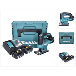 DJV184RFJ Scie sauteuse sans fil 18V Brushless + 2x Batteries 3,0Ah + Chargeur + Coffret Makpac - Makita