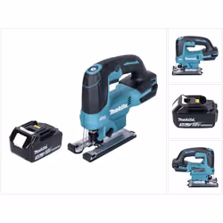 Contenu du paquet: - 1x Makita DJV 184 Scie sauteuse sans fil - 1x Plaque de couverture (457867-1) - 1x Lame de scie sauteuse ...