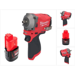 Milwaukee - M12 FIW38-201 Clé à choc sans fil 12 v 339 Nm 3/8'' Brushless + 1x batterie 2,0 Ah - sans chargeur