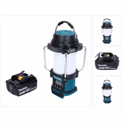 Contenu du paquet: - 1x Makita DMR 055 Radio sans fil - 1x Batterie Makita BL 1830 B 18 V 3,0Ah ( 197599-5 ) - sans chargeur  ...