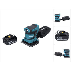 Makita - dbo 480 F1 Ponceuse vibrante sans fil 112 x 102 mm 1 8V + 1x Batterie 3,0 Ah - sans chargeur