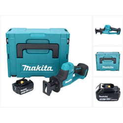 DJR189F1 Scie récipro sans fil 18V Brushless + 1x Batterie 3,0 Ah + Coffret Makpac - sans chargeur - Makita