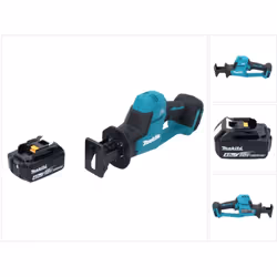 Contenu de la livraison: - 1x Makita DJR 189 Scie recipro sans fil - 1x lame reciproque BIM 152/7-18Z ( B-05038 ) - 1x lame r ...