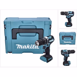 Contenu de la livraison: - 1x Makita DHP 487 Z Perceuse-visseuse sans fil 18V - 1x Coffret Makita Makpac - 1x Insert universe ...