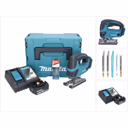 Contenu de la livraison: - 1x Makita DJV 180 Scie sauteuse sans fil - 2x Makita BR-13 lame de scie sauteuse ( A-85793 ) - 2x  ...