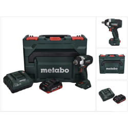 Metabo SSW 18 LT 300 BL Visseuse à choc sans fil 18 V 300 Nm Brushless + 1x batterie 4,0 Ah + chargeur + metaBOX