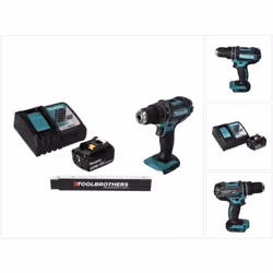 Contenu de la livraison: - 1x DHP 482 perceuse-visseuse à percussion sans fil 18 V 62 Nm - 1x BL 1830 B batterie avec 3, 0 Ah ...