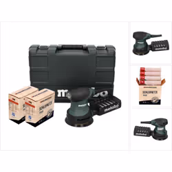 Contenu de la livraison: - 1x Metabo FSX 200 Ponceuse excentrique 125 mm - 1x Cassette de dépoussiérage - 1x Filtre plissé -  ...