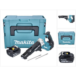 Makita - DFR551M1J Visseuse automatique sans fil 25-55mm Brushless 18V + 1x Batterie 4,0Ah + Coffret Makpac - sans chargeur