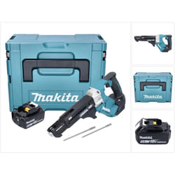 Makita - DFR551T1J Visseuse automatique sans fil 25-55mm Brushless 18V + 1x Batterie 5,0Ah + Coffret Makpac - sans chargeur