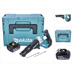 Makita - DFR551G1J Visseuse automatique sans fil 25-55mm Brushless 18V + 1x Batterie 6,0Ah + Coffret Makpac - sans chargeur