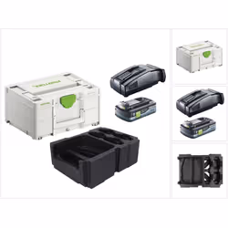 Contenu de la livraison: - 1x Festool BP 18 Li 4,0Ah HPC-ASI bloc batterie 18V 4,0Ah HighPower ( 205034 ) batterie Bluetooth ...