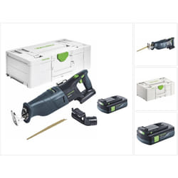 Rsc 18 EB-Basic Scie sabre sans fil 18 v Brushless + 1x batterie 3,0 Ah + Systainer - sans kit chargeur - Festool
