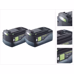 Description générale Le pack de batteries Festool BP 18 Li 5,0 Ah ASI offre une puissance et une endurance exceptionnelles. I ...
