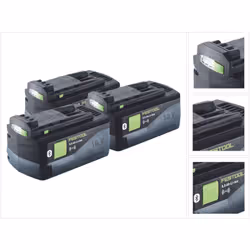 Contenu de la livraison: - 3x Festool BP 18 Li 5,0 ASI Batterie 18 V 5,0 Ah ( 577660 ) Description du produit: Le puissant pa ...