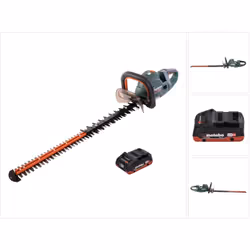 Contenu de la livraison: - 1x Metabo HS 18 LTX BL 75 Taille-haie sans fil - 1x couvercle de protection - 1x Metabo LiHD pack ...