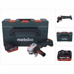 Contenu de la livraison: - 1x Metabo WB 18 LT BL 11-125 Quick Meuleuse d'angle sans fil - 1x capot de protection - 1x bride d ...