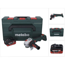 Metabo - wb 18 lt bl 11-125 Quick Meuleuse d'angle sans fil 18 v 125 mm Brushless + 1x batterie 5,5 Ah + x - sans chargeur