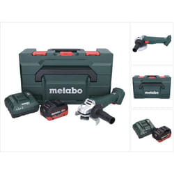 Metabo - w 18 7-125 Meuleuse d'angle sans fil 18 v 125 mm + 1x batterie 5,5 Ah + chargeur + x