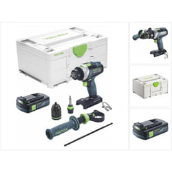 Tpc 18/4 I-Basic Perceuse-visseuse à percussion sans fil 18 v 75 Nm Brushless + 1x batterie 3,0 Ah + Systainer - sans chargeur - Festool