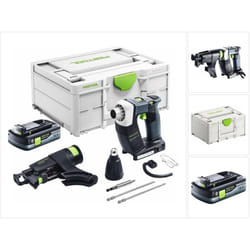 Duradrive dwc 18-4500 Basic Visseuse de chantier sans fil 18 v 14 Nm Brushless + 1x batterie 4,0 Ah + Systainer - sans chargeur - Festool