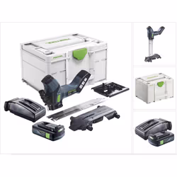 Contenu de la livraison: - 1x Festool ISC 240 Scie à métaux sans fil - 1x Festool Garniture de coupe ondulée SG-240/W-ISC ( 5 ...