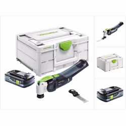 Contenu de la livraison: - 1x Festool VECTURO OSC 18 Oscillateur sans fil - 1x Festool lame de scie universelle USB 78/32/Bi/ ...