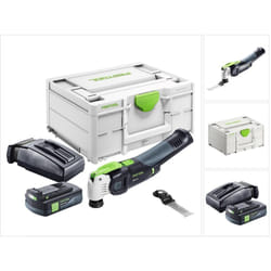 Vecturo osc 18 E-Basic Oscillateur sans fil 18 v Starlock Max Brushless + 1x batterie 3,0 Ah + chargeur + Systainer - Festool