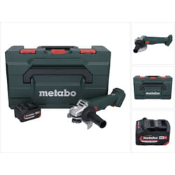 Metabo - w 18 l 9-125 Meuleuse angulaire sans fil 18 v 125 mm + 1x batterie 4,0 Ah + x - sans chargeur