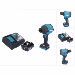 Contenu du paquet: - 1x Makita DAS180Z Souffleur à poussière sans fil - 1x Buse ( 191X11-1 ) - 1x Buse ( 191X13-7 ) - 1x Buse ...