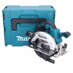 Scie circulaire 18 V 165 mm Brushless MAKITA DHS661ZJ avec Makpac, sans batterie, sans chargeur Scie circulaire sans fil doté ...