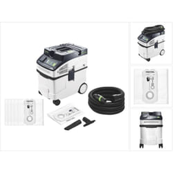 Cleantec ct 25 e Aspirateur mobile 1200 w 25 l ( 577498 ) + selfclean Filtersack ( 577484 ) - Festool
