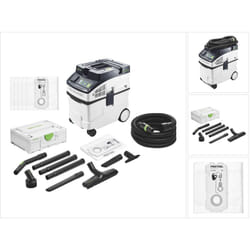 Festool - cleantec ct 25 e Aspirateur mobile 1200 w 25 l ( 577498 ) + kit de nettoyage rs-st d 27/36-Plus ( 577257 ) + sac à poussière selfclean (
