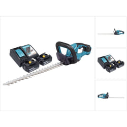 Makita DUH 507 RG2 taille-haie sans fil 18 V 50 cm + 2x batterie 6,0 Ah + chargeur