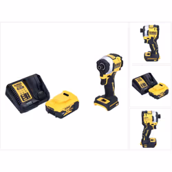 Contenu du paquet: - 1x DeWalt DCF850N Visseuse à choc sans fil - 1x Clip ceinture - 1x Batterie DeWalt DCB184 5,0Ah 18V - 1x ...