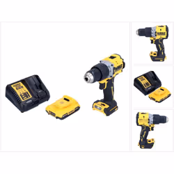 Contenu de la livraison: - 1x DeWalt DCD 805 Perceuse-visseuse à percussion sans fil - 1x Porte-embout magnétique - 1x Croche ...