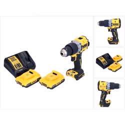 Contenu de la livraison: - 1x DeWalt DCD 805 perceuse-visseuse à percussion sans fil - 1x porte-embout magnétique - 1x croche ...